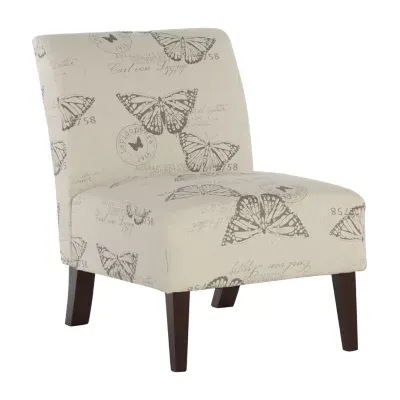 Lily Butterfly Slipper Chair