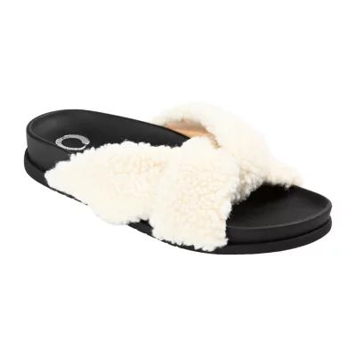 Journee Collection Jc Dalynnda Womens Slip-On Slippers