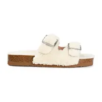 Journee Collection Jc Delpheen Womens Slip-On Slippers