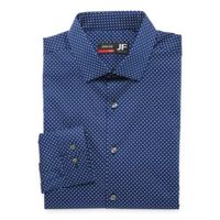 J. Ferrar Slim Ultra Comfort Mens Fit Easy Care Stretch Fabric Long Sleeve Dress Shirt