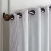 Eclipse Wendell Energy Saving Blackout Grommet Top Single Curtain Panel