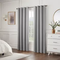 Eclipse Hayward Energy Saving Blackout Grommet Top Single Curtain Panel