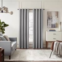 Eclipse Hayward Energy Saving Blackout Grommet Top Single Curtain Panel