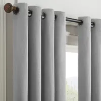 Eclipse Hayward Energy Saving Blackout Grommet Top Single Curtain Panel