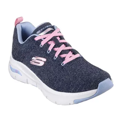 Skechers Womens Arch Fit Comfy Wave Walking Shoes