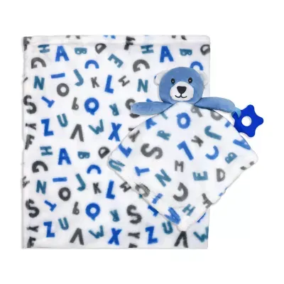 3 Stories Trading Company Baby Boys And Girls Blanket With Teether
