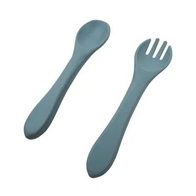 3 Stories Trading Company Babies Silicone Feeding Utensils - 2 Pieces