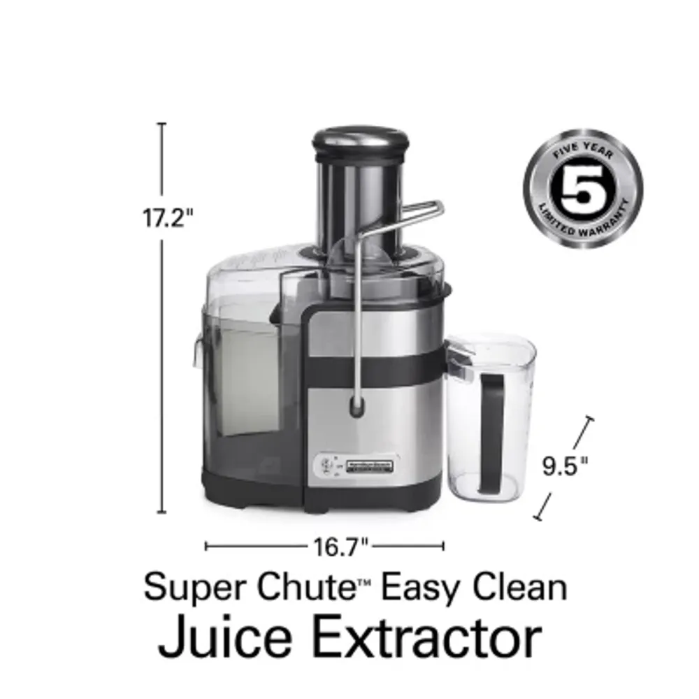 Hamilton Beach Professional Super Chute Easy Clean Juice Extractor