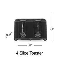 Proctor Silex Wide Slot 4 Slice Toaster