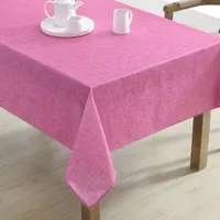 Laura Ashley Easy Care Tablecloth - Magenta