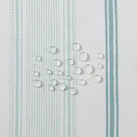 Laura Ashley Easy Care Tablecloth - Teal Stripe