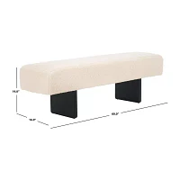 Quentin Wooden Bench