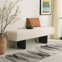 Quentin Wooden Bench