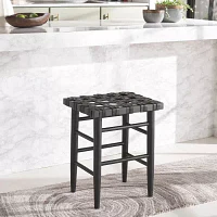 Walda Counter Height Upholstered Bar Stool