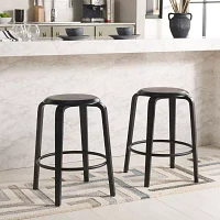 Luella 2-pc. Counter Height Bar Stool