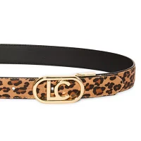 Liz Claiborne Logo Reversible 30mm Womens Belt