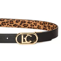 Liz Claiborne Logo Reversible 30mm Womens Belt