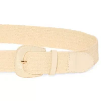 Liz Claiborne Straw Buckle Womens Belt
