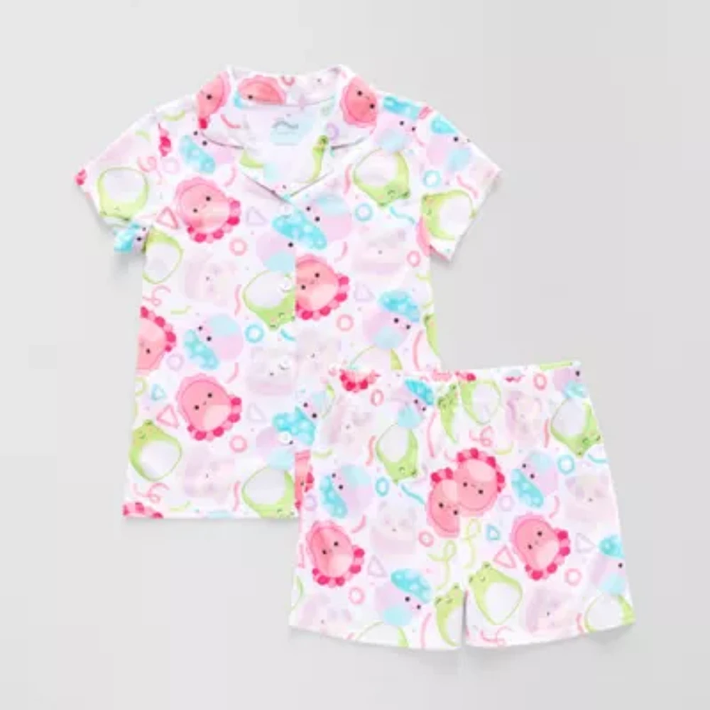 Little & Big Girls Squishmallows 2-pc. Pajama Set