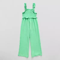 Thereabouts Little & Big Girls Sleeveless Jumpsuit