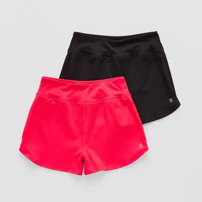 Xersion Little & Big Girls Stretch Fabric 2-pc. Mid Rise Pull-On Short