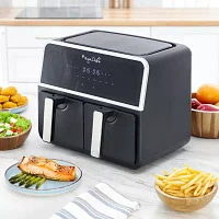 MegaChef Dual 4.5 Quart Digital Air Fryer