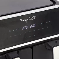 MegaChef Dual 4.5 Quart Digital Air Fryer