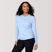 Free Country Womens Crew Neck Long Sleeve T-Shirt