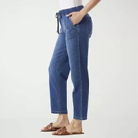 Gloria Vanderbilt Anya Womens High Rise Straight Leg Jean