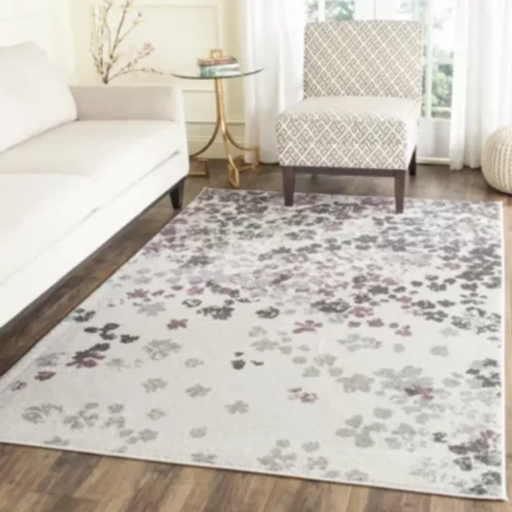 Safavieh Rectangular Rugs & Floor Coverings Floral Accent