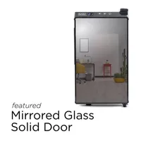 BLACK+DECKER Thermoelectric -Bottle Wine Cellar with Mirrored Glass Door