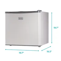 BLACK+DECKER 1.2-Cu. Ft. Compact Upright Freezer