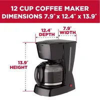 Betty Crocker 12-Cup Coffee Maker