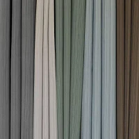 Eclipse Hazel Texture Grommet Top Blackout Single Curtain Panel