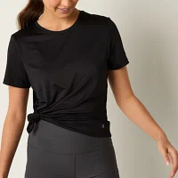 Xersion Womens Performance Crew Neck Short Sleeve T-Shirt