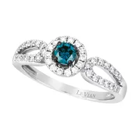 Le Vian® Grand Sample Sale™ Ring featuring Blue Diamonds Vanilla Diamonds® set in 14K Vanilla Gold®