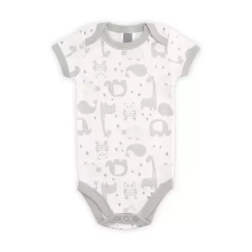 The Peanutshell 0-3m Grey Animals Baby Unisex 23-pc. Baby Clothing Set