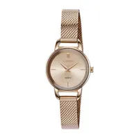 Citizen Quartz Womens Rose Goldtone Stainless Steel Bracelet Watch Ez7003-51x