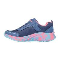 Skechers Elite Sport Tempo Statement Swirl Little Girls Sneakers