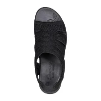 Skechers Womens Pier Lite Memory Maker Wedge Sandals