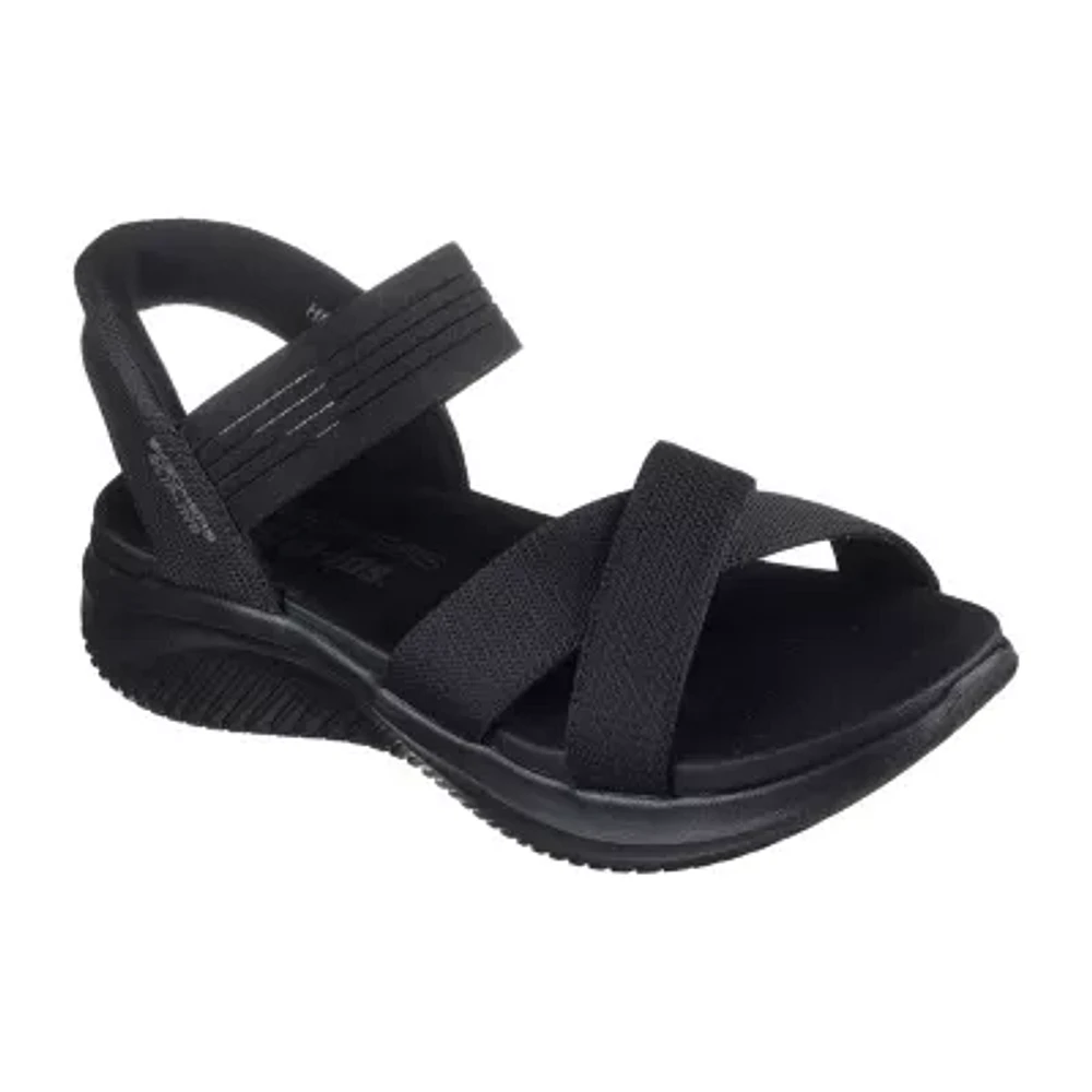 Skechers Hands Free Slip-Ins Womens Ultra Flex 3.0 Never Better Strap Sandals