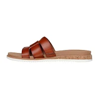 Skechers Bobs Womens Desert Kiss Low Peak Look Slide Sandals