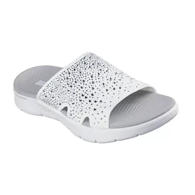 Skechers Womens Go Walk Flex Slide Sandals