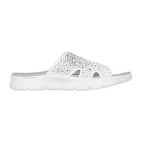 Skechers Womens Go Walk Flex Slide Sandals