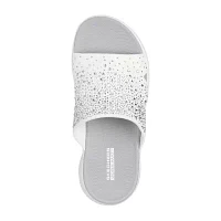 Skechers Womens Go Walk Flex Slide Sandals