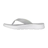 Skechers Womens Go Walk Flex 3 Point Flip-Flops