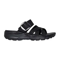 Skechers Womens Easy Going Perfect Company Strap Sandals