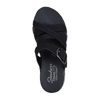 Skechers Womens Easy Going Perfect Company Strap Sandals
