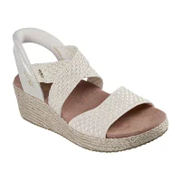 Skechers Womens Beverlee Lux Wedge Sandals