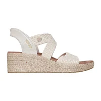 Skechers Womens Beverlee Lux Wedge Sandals